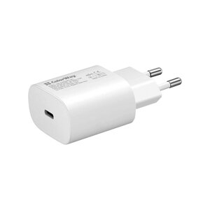 ColorWay sieťová nabíjačka (CW-CHS033PD-WT) – USB-C PD 3.0 PPS, Huawei FCP, Samsung AFC, Apple Fast Charge, 25W, 3A, biela KF2347534