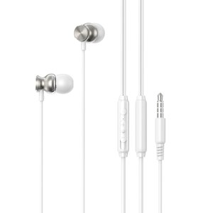 ColorWay káblové slúchadlá UrbanBeat (CW-WD03WT) – 3,5 mm jack, 10 mm meniče, ovládací panel, 1.2 m kábel, biele KF2347582