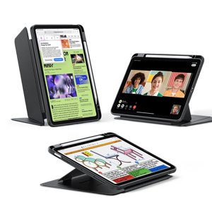 ESR – Flip Hybrid skladacie puzdro s držiakom na stylus pre iPad Air 4 (2020) / Air 5 (2022) / Air 11 (2024) / Air 11 (2025) – čierne KF2347614