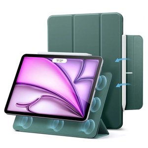 ESR – Rebound Magnetic magnetické puzdro pre iPad Pro 12.9 (2020/2021/2022) / Air 13 (2024) / Air 13 (2025) – tmavozelené KF2347623