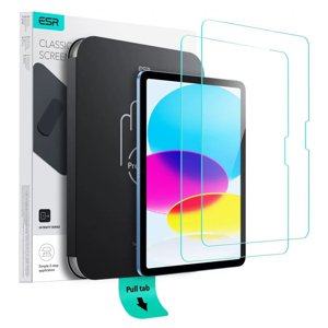 ESR – (2pack) Tempered Glass Screen Protector UltraFit Tray tvrdené ochranné sklo pre iPad 10 (2022) 10.9 / 11 (2025) – priehľadné KF2347626