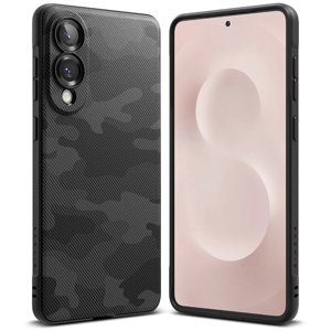 Ringke – Onyx Design ochranný kryt Onyx Design pre Samsung Galaxy S25 Edge – maskáčový čierny KF2347747