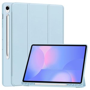 Techsuit – Flex Trifold puzdro s držiakom pera pre Samsung Galaxy Tab S10 FE Plus – nebesky modré KF2348102