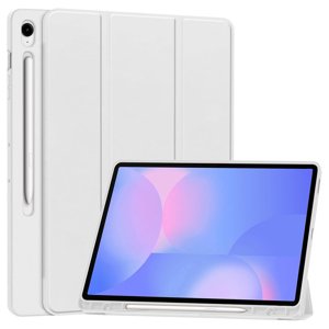 Techsuit – Flex Trifold puzdro s držiakom pera pre Samsung Galaxy Tab S10 FE Plus – sivé KF2348104
