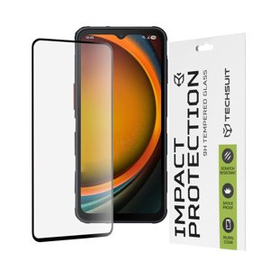 Techsuit - 111D Full Cover / Full Glue Glass ochranné sklo pre Samsung Galaxy Xcover7 Pro - čierne KF2348189
