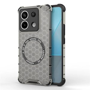 Techsuit – HoneyComb Shield MagSafe – ochranný obal na Xiaomi Redmi Note 13 Pro 5G / Poco X6 – čierny KF2348196