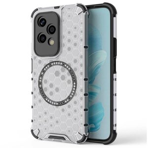 Techsuit – HoneyComb Shield MagSafe – ochranný obal na Honor 200 Lite – biely KF2348219