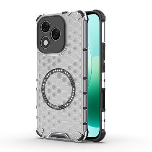 Techsuit – HoneyComb Shield MagSafe – ochranný obal na Honor 400 Lite – biely KF2348231