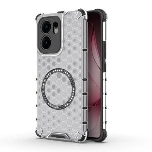 Techsuit - HoneyComb Shield MagSafe - Oppo Reno13 F 4G / Reno13 F 5G / Reno13 FS 5G - White KF2348239