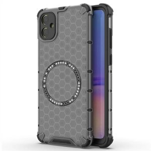 Techsuit – HoneyComb Shield MagSafe – ochranný obal na Samsung Galaxy A05 – čierny KF2348248