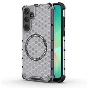 Techsuit – HoneyComb Shield MagSafe – ochranný obal na Samsung Galaxy A26 5G – čierny KF2348272