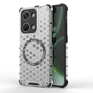 Techsuit – HoneyComb Shield MagSafe puzdro na OnePlus Nord 3 – biele KF2348283