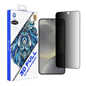Lito – 3D Full Cover ochranné sklo pre Samsung Galaxy S24 / S25 – privacy KF2348413