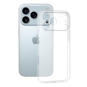 Techsuit - Clear Silicone - iPhone 17 Pro Max - Transparent KF2348722