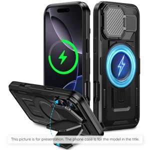 Techsuit - CamVault MagSafe - iPhone 17 - Black KF2348852