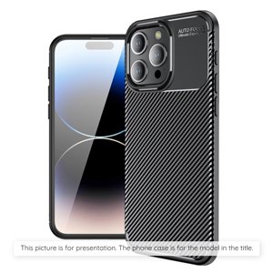 Techsuit - CarbonFiber - iPhone 17 Pro Max - Black KF2348858