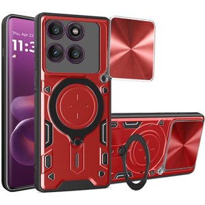Techsuit – CamGuard Pro puzdro pre Motorola Edge 60 Pro – červené KF2349087