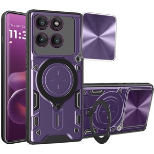 Techsuit – CamGuard Pro puzdro pre Motorola Edge 60 Pro – fialové KF2349089