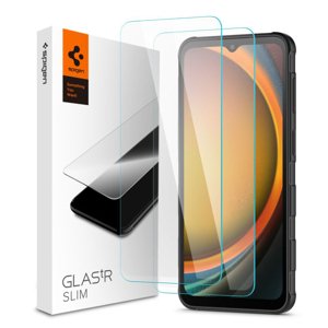 Spigen - Glas.tR Slim ochranné sklo (2 ks) pre Samsung Galaxy Xcover7 / Xcover7 Pro - číre KF2349729