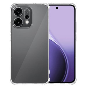 Techsuit - Shockproof Clear Silicone - Oppo Reno14 - Clear KF2349902