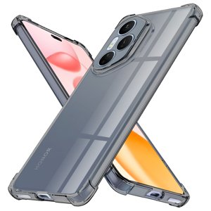 Techsuit - Shockproof Clear Silicone - Honor 400 Pro - Smoke Black KF2351233