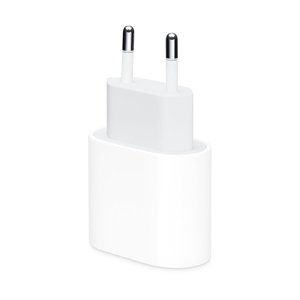 Apple - Original Wall Charger (MD3J4ZM/A) - for iPhone, iPad, MacBook, Type-C, Fast Charging, 20W - White (Blister Packing) KF2351604