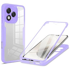 Techsuit - ColorVerse 360 Series + Screen Protector - Honor 400 Lite - Purple KF2351615