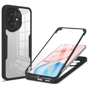 Techsuit - ColorVerse 360 Series + Screen Protector - Honor 400 - Black KF2351616