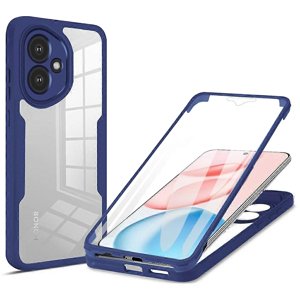 Techsuit - ColorVerse 360 Series + Screen Protector - Honor 400 - Blue KF2351618