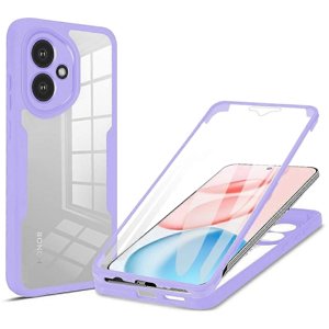 Techsuit - ColorVerse 360 Series + Screen Protector - Honor 400 - Purple KF2351619
