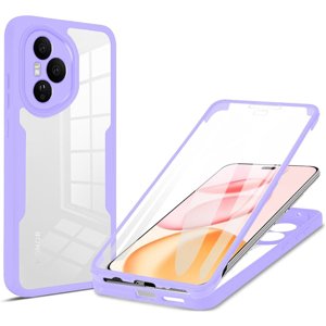 Techsuit - ColorVerse 360 Series + Screen Protector - Honor 400 Pro - Purple KF2351623