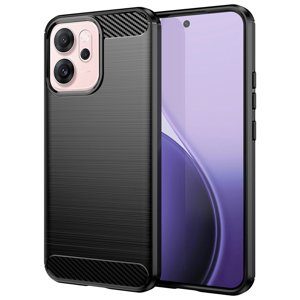 Techsuit - Carbon Silicone - Oppo Reno 14F - Black KF2351657