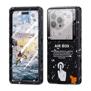 ShellBox - AirBox Waterproof IP68 Case (max. 6.9 inch) - Universal Phone Model (max. 15mm depth) - Black KF2351712
