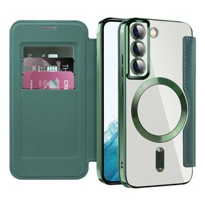 Techsuit - SmartMag Book Case - Samsung Galaxy S22 5G - Green KF2351909