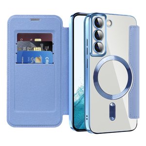Techsuit - SmartMag Book Case - Samsung Galaxy S22 5G - Light Blue KF2351911