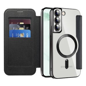 Techsuit - SmartMag Book Case - Samsung Galaxy S22 Plus 5G - Black KF2351914