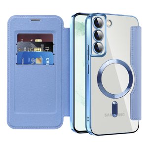 Techsuit - SmartMag Book Case - Samsung Galaxy S22 Plus 5G - Light Blue KF2351919