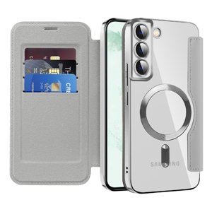 Techsuit - SmartMag Book Case - Samsung Galaxy S22 Plus 5G - Gray KF2351920