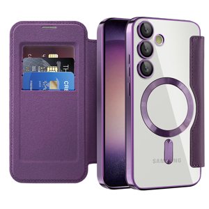 Techsuit - SmartMag Book Case - Samsung Galaxy S23 Plus - Purple KF2351945