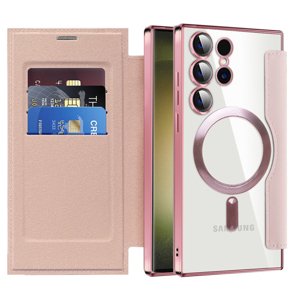 Techsuit - SmartMag Book Case - Samsung Galaxy S23 Ultra - Pink KF2351947