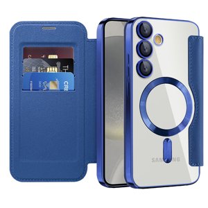 Techsuit - SmartMag Book Case - Samsung Galaxy S24 Plus - Blue KF2351998