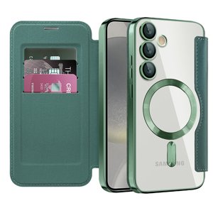 Techsuit - SmartMag Book Case - Samsung Galaxy S24 - Green KF2352005