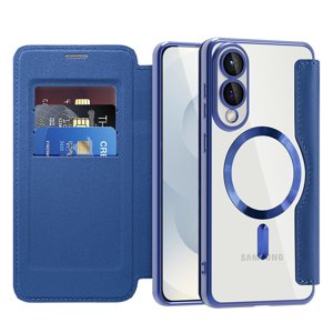 Techsuit - SmartMag Book Case - Samsung Galaxy S25 Edge - Blue KF2352102