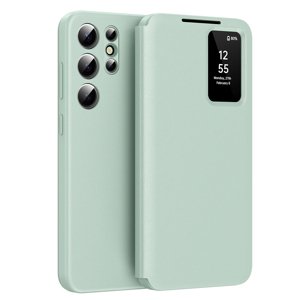 Techsuit - SmartView Series obal pre Samsung Galaxy S23 Ultra - zelený KF2352174
