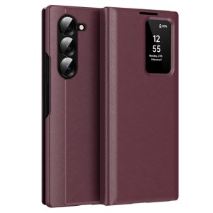 Techsuit - SmartView Series obal pre Samsung Galaxy Z Fold5 - červený KF2352181