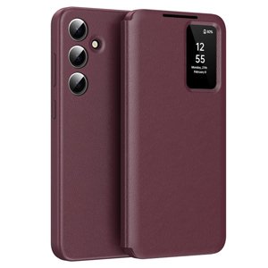Techsuit - SmartView Series obal pre Samsung Galaxy S23 FE - červený KF2352187