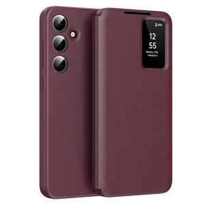 Techsuit - SmartView Series obal pre Samsung Galaxy S24 Plus - červený KF2352199