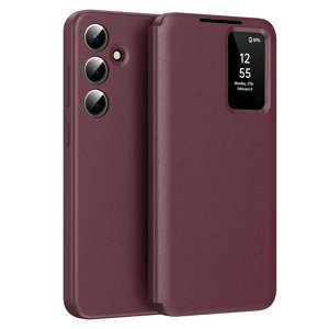 Techsuit - SmartView Series obal pre Samsung Galaxy A55 5G - červený KF2352211