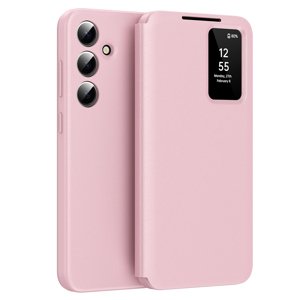 Techsuit - SmartView Series obal pre Samsung Galaxy A56 5G - ružový KF2352245