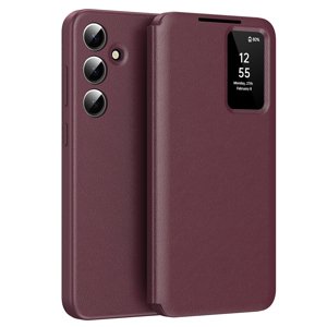 Techsuit - SmartView Series obal pre Samsung Galaxy A56 5G - červený KF2352247